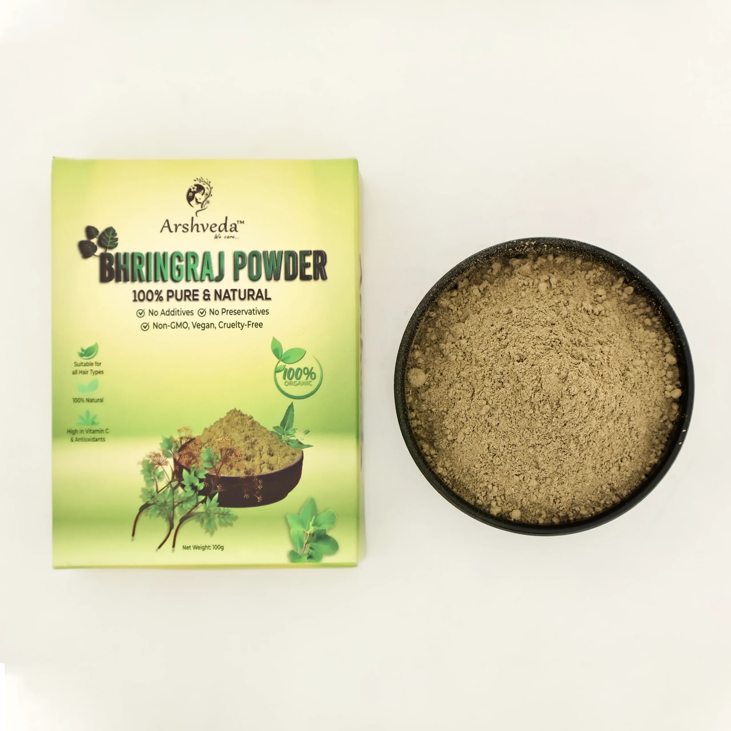 Arshveda Bhringraj Powder - Image 4
